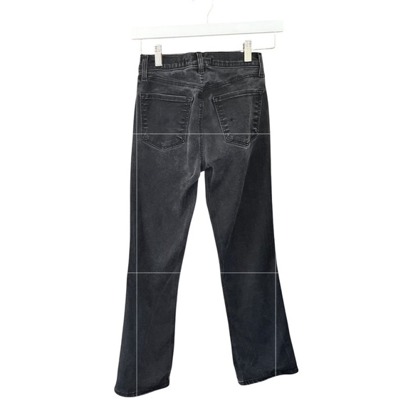 J Brand Selena Crop Bootcut Jeans in Galactic Black – Size 25 - Picture 8 of 15